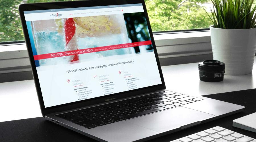Webseite Gestaltung